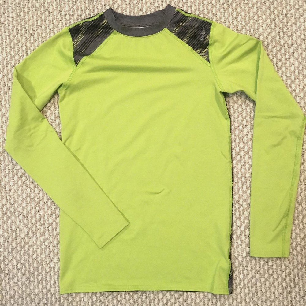 Reebok Boys Long Sleeve Athletic Compression Shirt